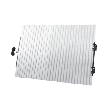 Parasolar auto retractabil tip acordeon protectie solara completa pentru parbriz, fixare rapida cu ventuze, dimensiune universala (65×150 cm)