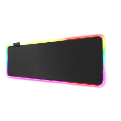 Mouse pad gaming, lumina RGB, 80 X 30 CM, 12 moduri iluminare