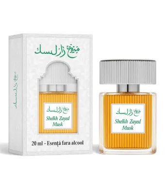Sheikh Zayed Musk – Esență de parfum fără alcool, 20 ml