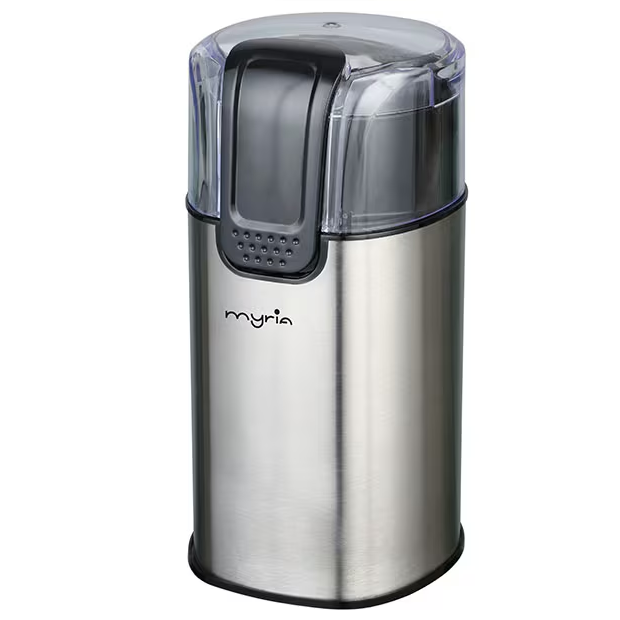 Rasnita cafea MYRIA MY4445, 50g, 150W, negru-argintiu