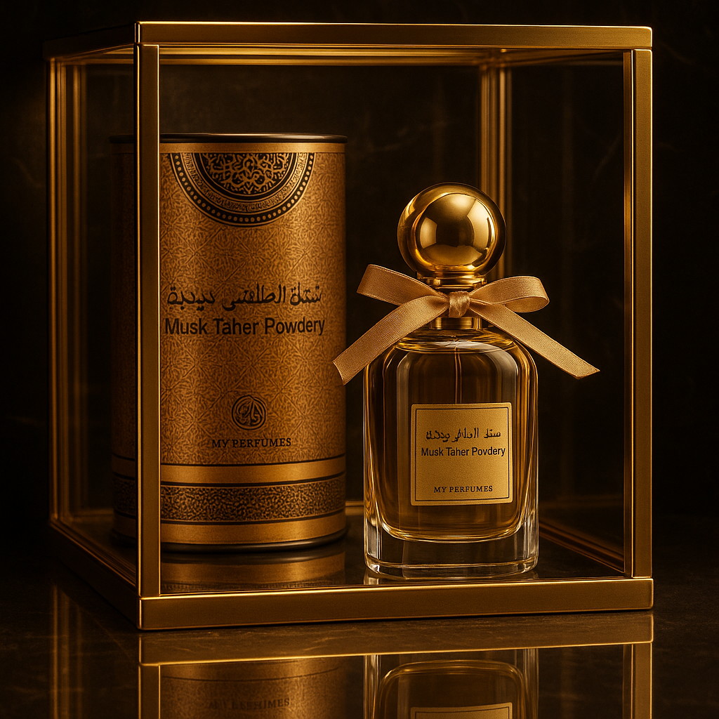 Musk Taher Powdery – Arome de Mosc Fin pentru Stil și Delicatețe