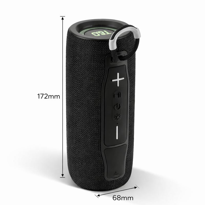 Boxă Portabilă Bluetooth , 1200 mAh, USB, Hands-Free, Design cu Carabină