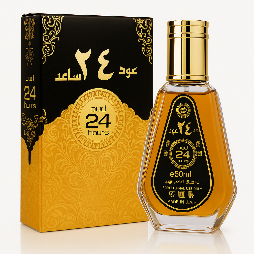 Oud 24 Hours – Arome arabe intense, mister și eleganță într-o singură sticlă ✨