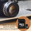 Card MicroSD 32GB cu adaptor, Viteza de citire pana la 80 MB/s, Clasa 10, ideal pentru Full HD, telefoane, tablete si camere foto