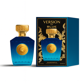 Parfum Version of Blue – Eau de Parfum bărbați 100ml, aromă fresh & elegantă, persistență îndelungată