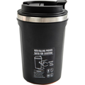 Cana calatorie MYRIA MY4487BK, 0.38l, inox, negru
