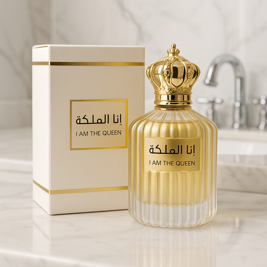 Parfum arabesc damă – I Am The Queen – persistent, floral-ambar, 100 ml