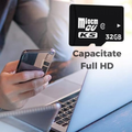 Card MicroSD 32GB cu adaptor, Viteza de citire pana la 80 MB/s, Clasa 10, ideal pentru Full HD, telefoane, tablete si camere foto