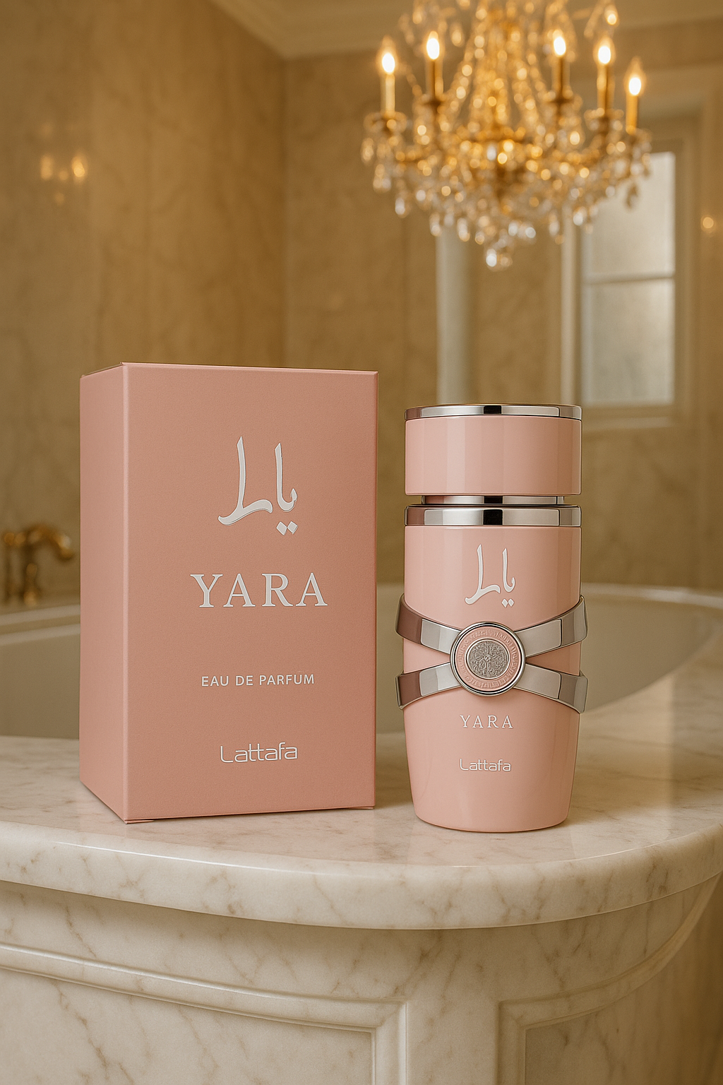 🌸 Parfum Arabesc Lattafa Yara Eau de Parfum 100ml – Arome Dulci, Orientale și Persistente pentru Femei