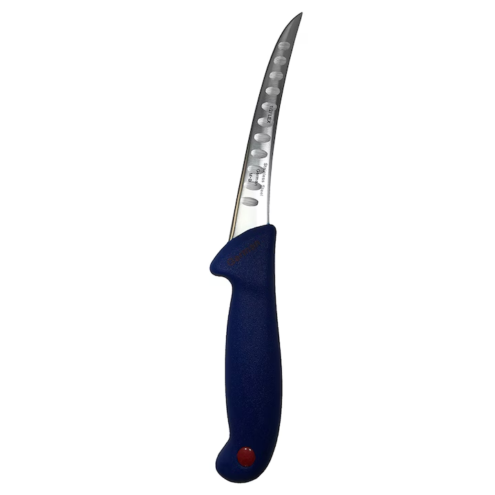 Set cutite de macelarie, cu alveole, transat, dezosat, filetat, otel carbon
