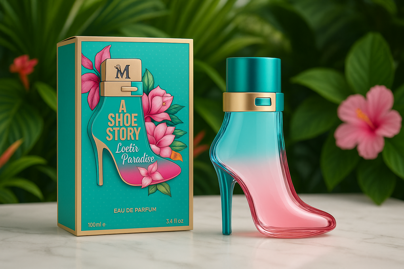 Loetir Paradise, parfum elegant, parfum floral, parfum original, cadou pentru femei, parfum lux