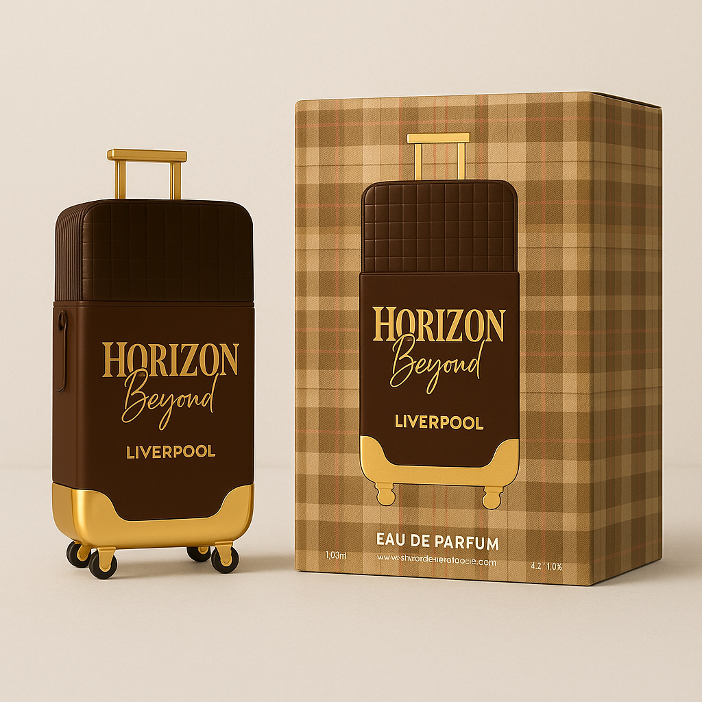 Parfumul „Horizon Beyond – Liverpool” are un design unic, elegant
