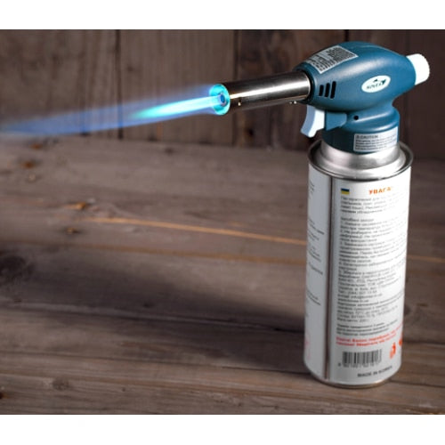 Arzator butelie, cu aprindere piezo, plus 2butelii gaz 227 g
