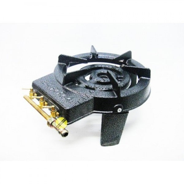 Pachet - Arzator gaz rotund 3 focuri - Pirostrie fonta + 2M Furtun pentru gaz + 2 x Coliere pentru furtun + Ceas pentru butelie + Pachet - Ceas pentru butelie + 2 metri furtun gaz + 2 buc coliere, Campion