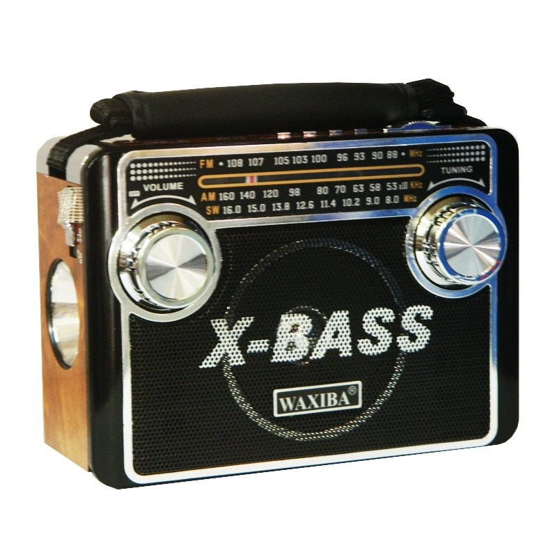 Radio portabil Waxiba XB-3067URT, suport card SD/USB