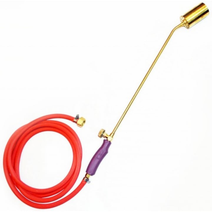 Arzator Parlitor Simplu, Cu Robinet + 2M Furtun, Stut Butelie, 2 Coliere Pentru Furtun