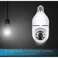 Camera tip bec, WI-FI, HD, Smart-Bulb, cu Senzor de Miscare si Aplicatie Telefon