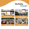Camera Supraveghere WiFi Exterior 2 in 1 Viziune Duala, Full HD, Rezistenta la Apa, Compatibila Android/iOS