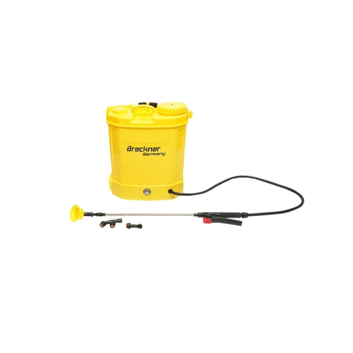 Pompa electrica/pulverizator de stropit vermorel, rezervor 12L, baterie 12V 8Ah debit 3.1 l/min Breckner Germany