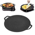 Tigaie japoneza plata pentru clatite, lipii si gratar, cu manere laterale, 36 cm