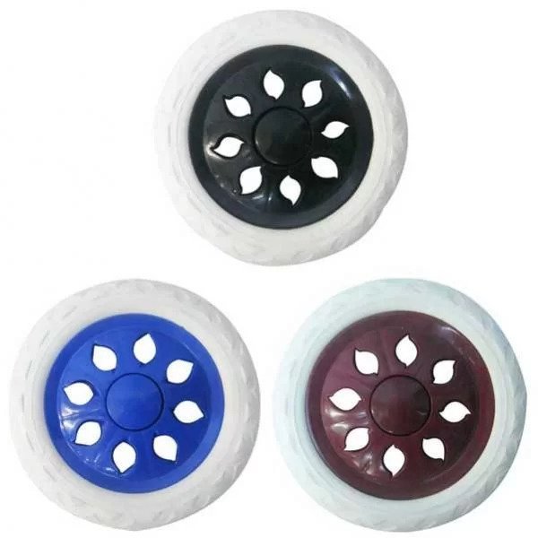 Set 2 roti pentru carucior de piata