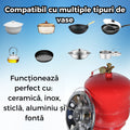 Butelie camping 5L cu arzator integrat solutie portabila cu alimentare GPL pentru gatit in aer liber, omologare