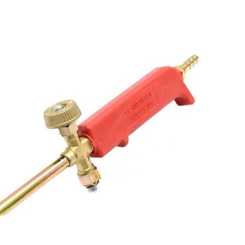 Arzator parlitor pe gaz dublu robinet + 2 m Furtun, 1 x Piulita inversa si 2x Coliere incluse