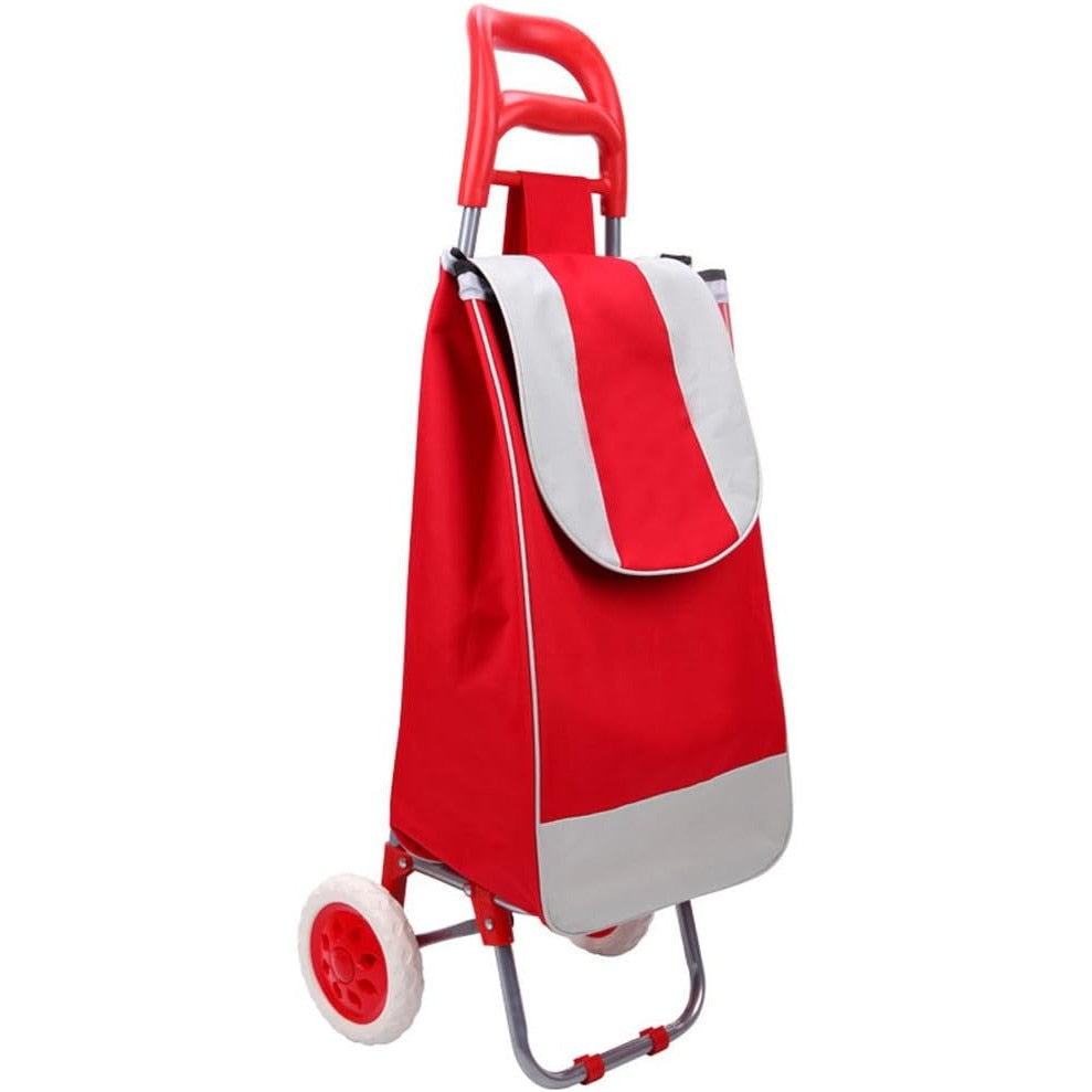 Carucior de piata pliabil, cadru din aluminiu, capacitate maxima 35kg