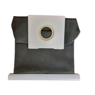Sac universal pentru aspirator, material textil lavabil, refolosibil, gri
