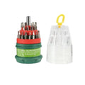 Set Surubelnita Multifunctionala, 31 Capete Magnetice, inalta precizie, Verde