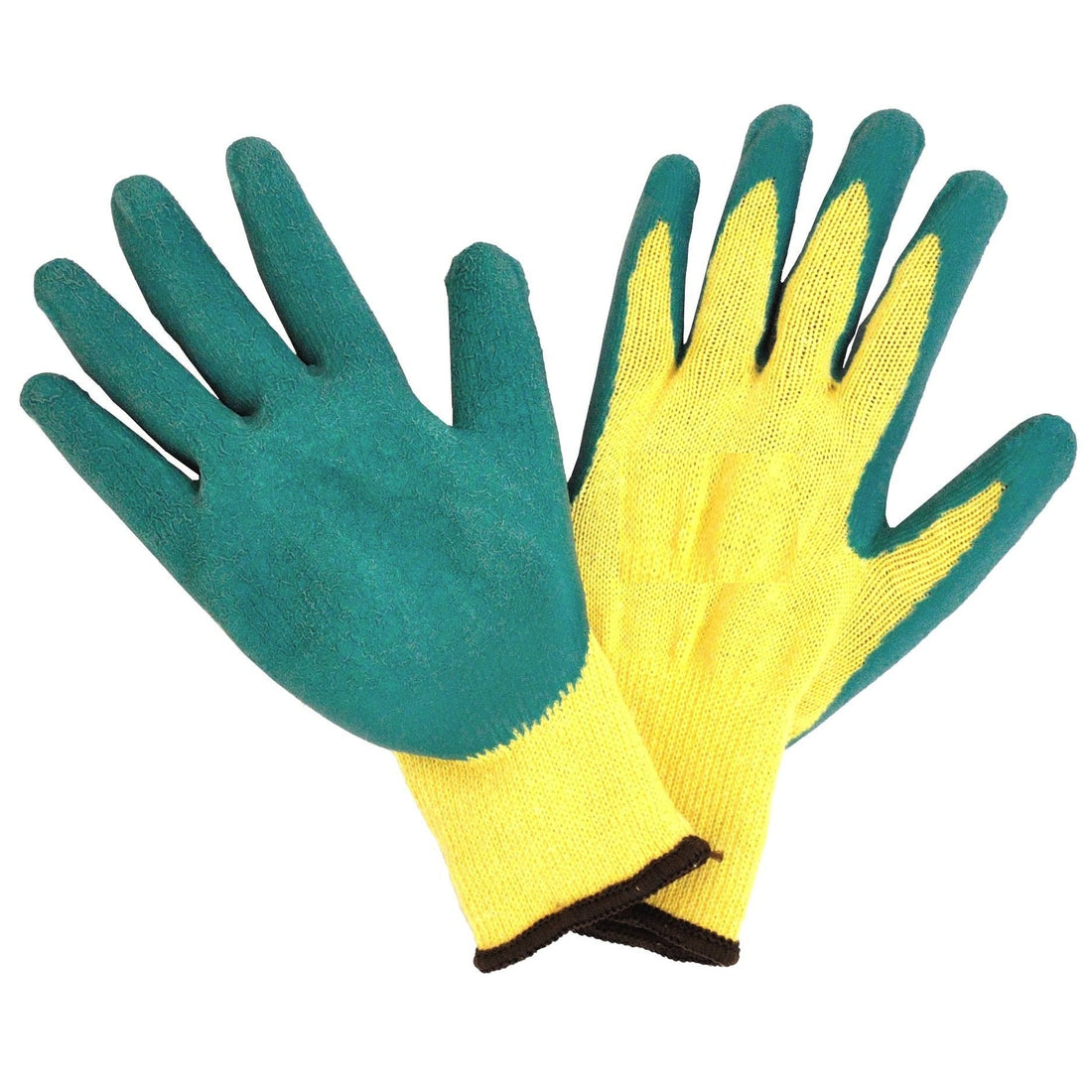 Manusi de protectie din tesatura si cauciuc, Multicolor, Top