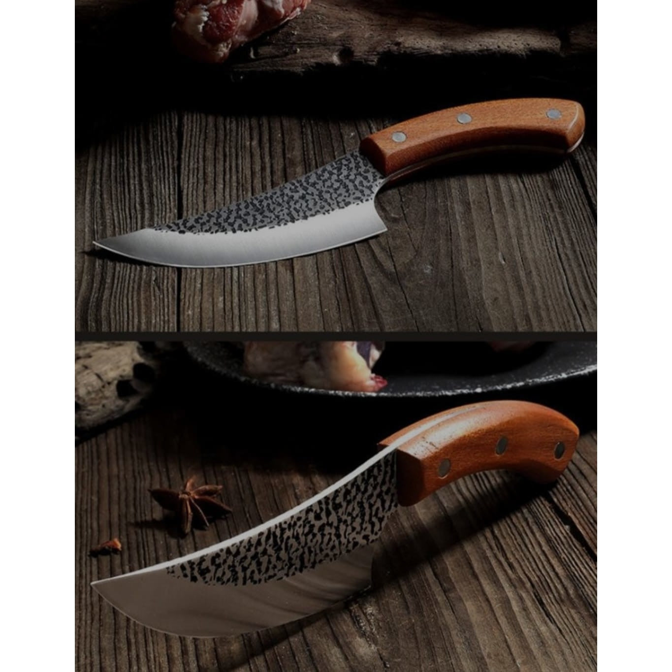 Cutit de bucatarie, model japonez cu husa inclusa, Otel, Lama 15 cm