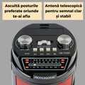 Boxa portabila cu radio, Bluetooth si sunet X-BASS, multifunctionala potrivita pentru evenimentele de zi cu zi