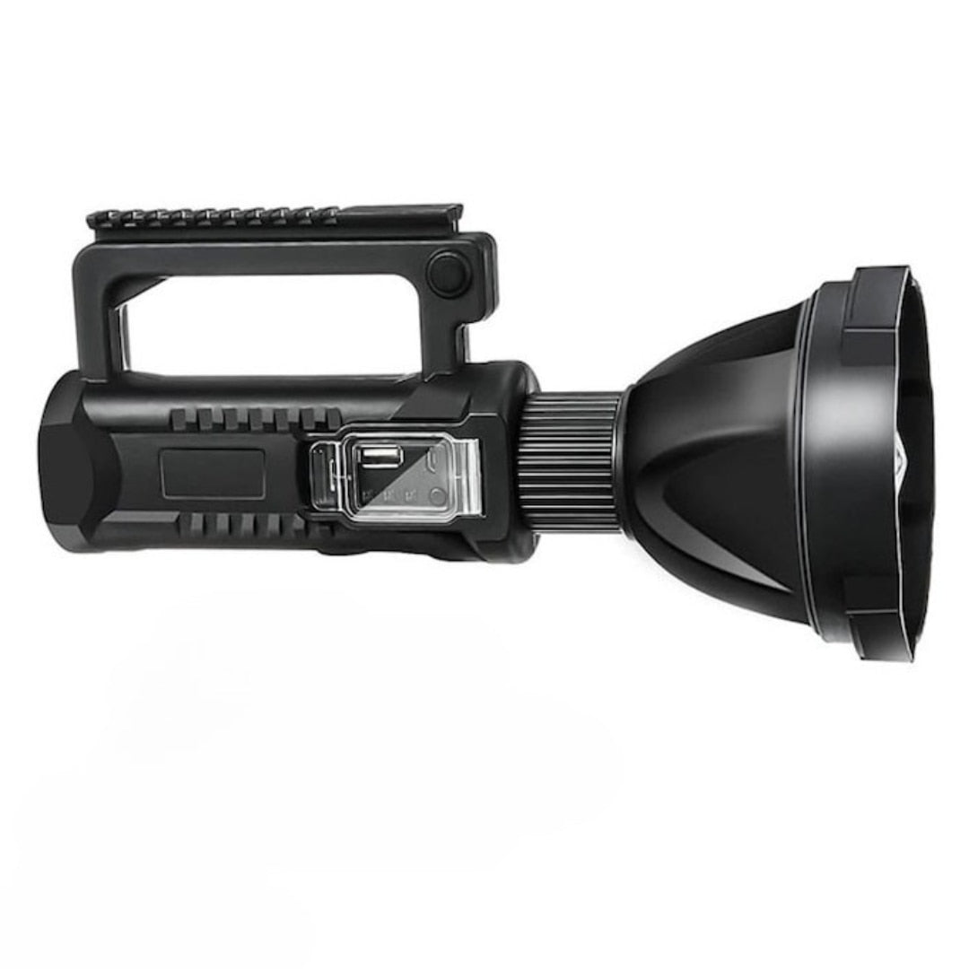 Lanterna LED Reincarcabila cu Maner si Functie Powerbank 4 Moduri de Iluminare, Rezistenta la Apa