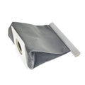 Sac universal pentru aspirator, material textil lavabil, refolosibil, gri