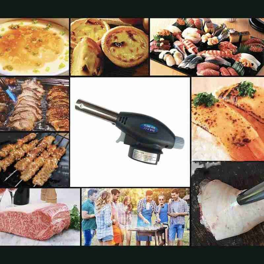 Arzator Gaz RETOO HandyTools, Aprindere Piezoelectrica, Reglare Flacara 1300°C, Compatibil Cartuse TS-700, Montaj TWIST, Ideal pentru Gratar, Modelare Plastic, Incalzire, Indepartarea Vopselei, Desfacere Suruburi Ruginite si Multe Alte Activitati, Negru