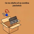 Aragaz Portabil cu 3 Ochiuri pe Gaz, Carcasa INOX si Capac, Set Complet cu Furtun, Regulator Presiune si Coliere, Ideal pentru Camping, Curte sau Bucatarie. Gri