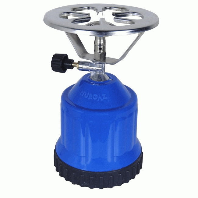 Set mini Aragaz de Voiaj portabil cu doua butelii rezerve Gastech 190g + Butelie gaz pentru aragaz camping, 190 g