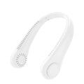 Mini ventilator portabil pentru gat, F60, 3 trepte de viteza, USB, pana la 16 ore de functionare, acumulator 4000 mAh, putere 5W, flexibil, alb