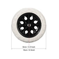 Set 2 roti pentru carucior de piata