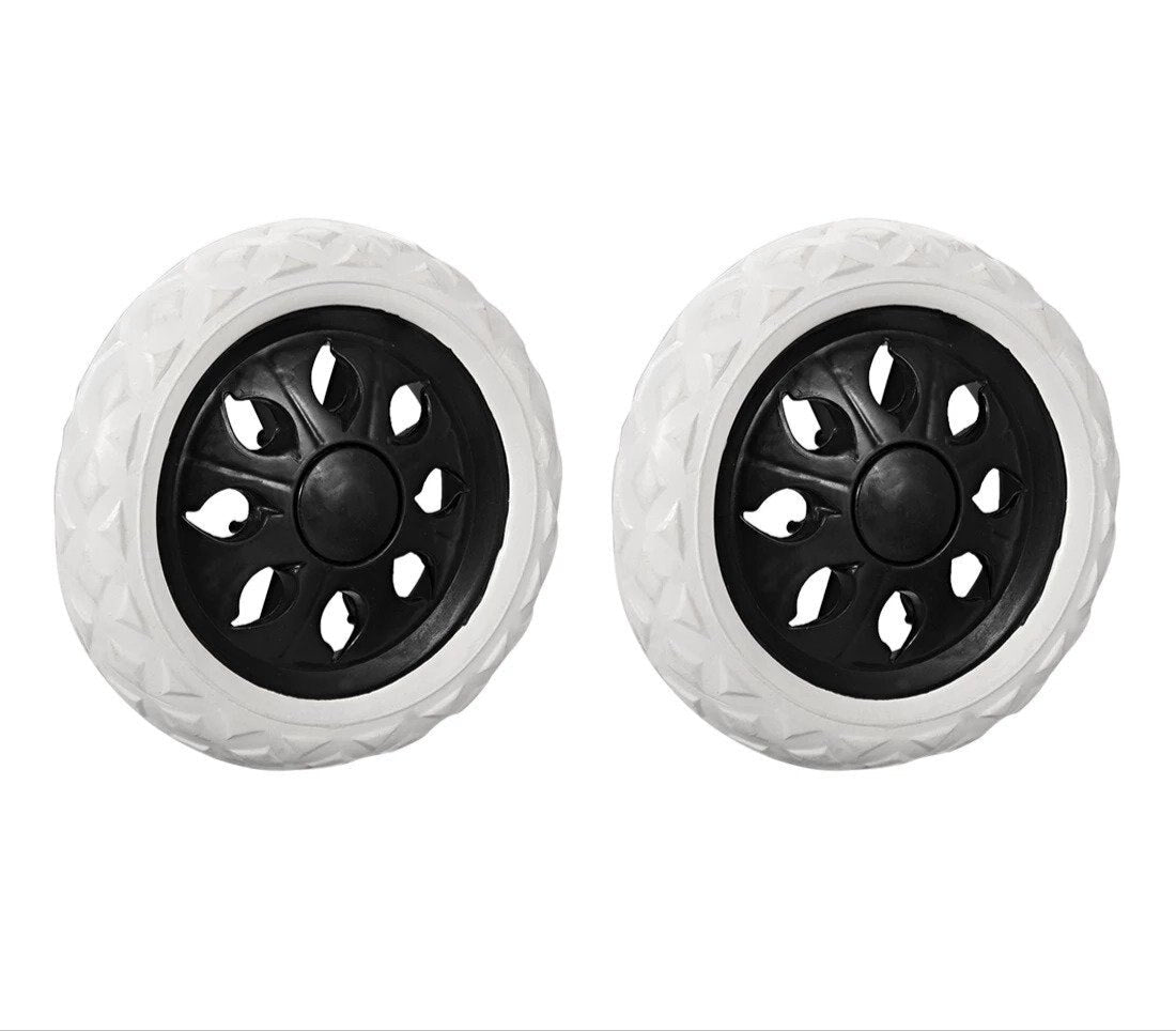 Set 2 roti pentru carucior de piata