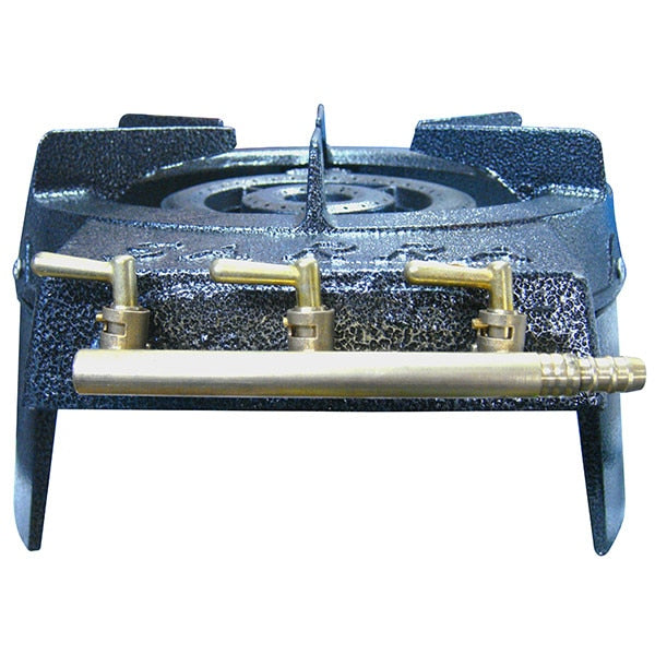 Pachet - Arzator gaz rotund 3 focuri - Pirostrie fonta + 2M Furtun pentru gaz + 2 x Coliere pentru furtun + Ceas pentru butelie + Pachet - Ceas pentru butelie + 2 metri furtun gaz + 2 buc coliere, Campion