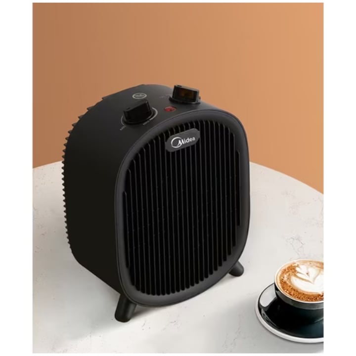 Aeroterma Midea NF20-20ABE, 2 trepte viteza, 2000 W, Negru