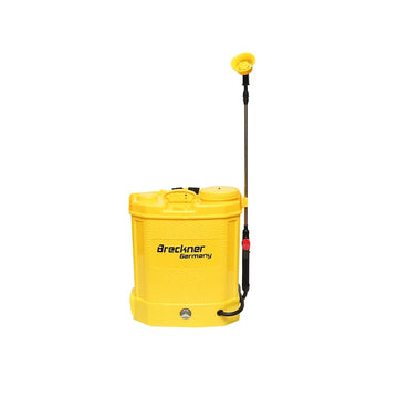 Pompa electrica/pulverizator de stropit vermorel, rezervor 12L, baterie 12V 8Ah debit 3.1 l/min Breckner Germany