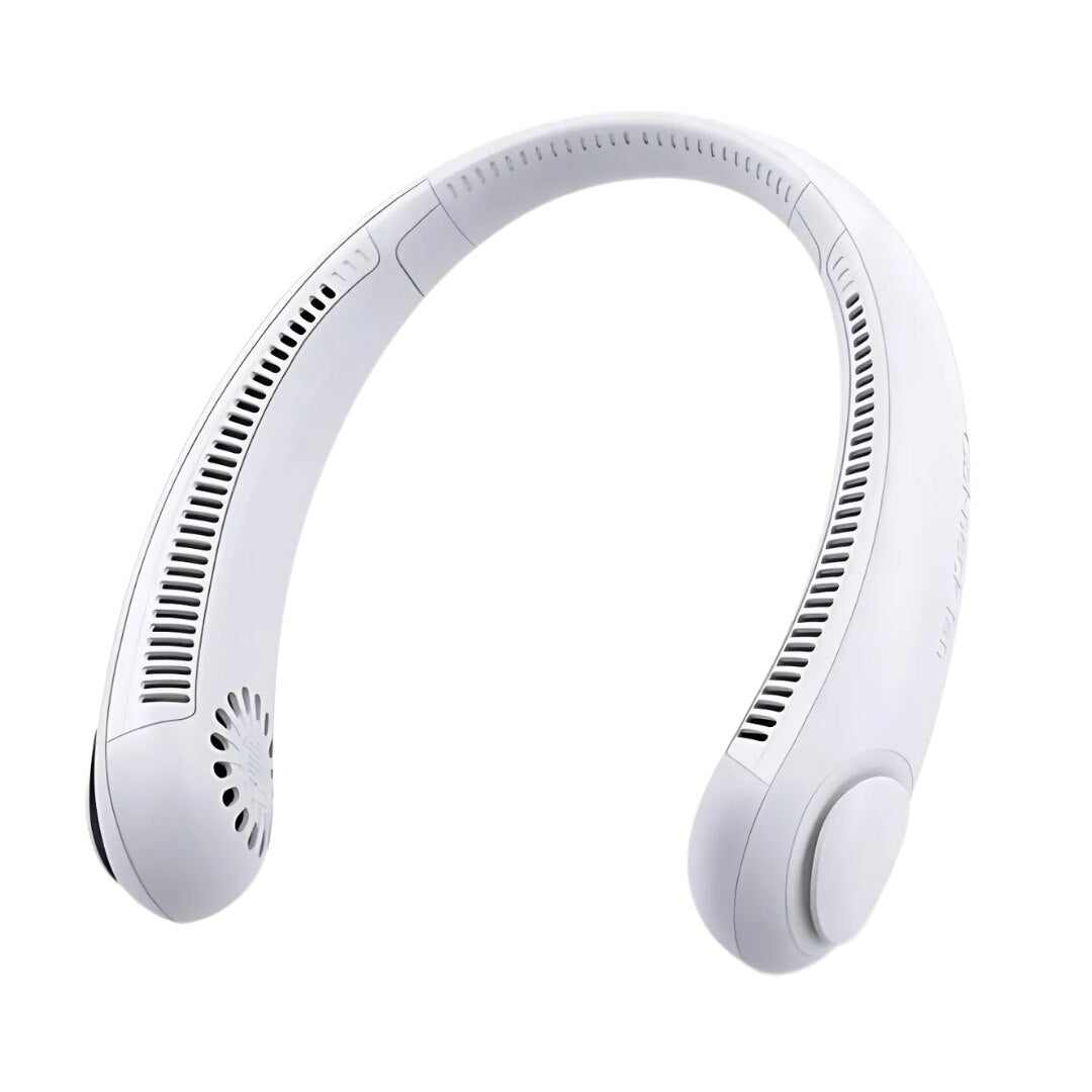 Ventilator Portabil de Gat, Fara Palete, 3 Viteze, Reincarcabil USB, Ideal pentru Sport, Birou si Calatorii