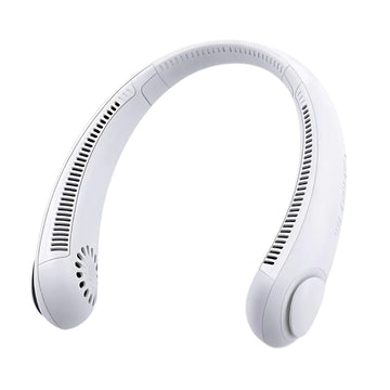 Ventilator Portabil de Gat, Fara Palete, 3 Viteze, Reincarcabil USB, Ideal pentru Sport, Birou si Calatorii