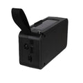 Boxa Portabila Incarcare Solara cu Radio, Bluetooth, Lanterna, USB, Card, AUX, Hands-Free, Albastru