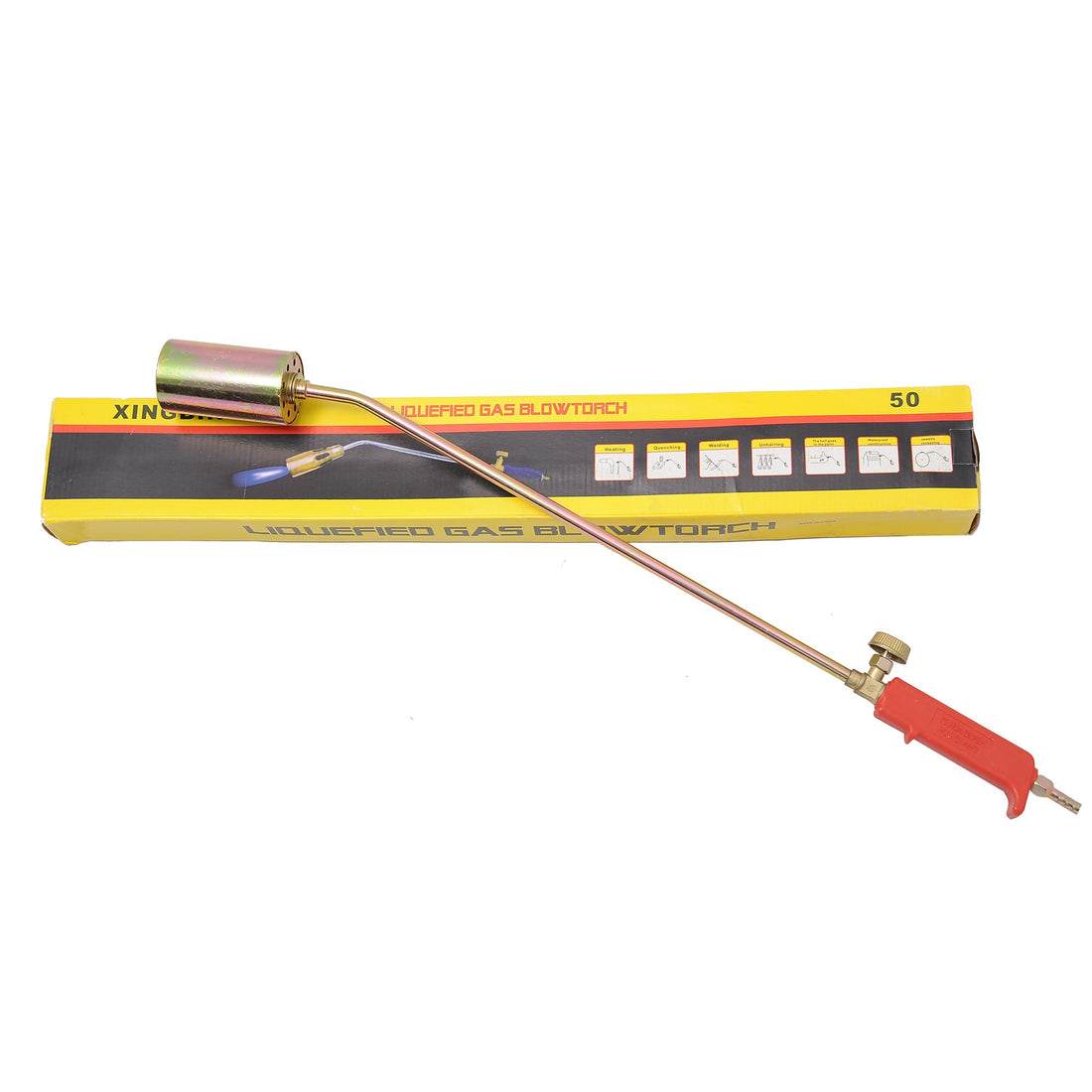 Arzator mare pentru porc pe gaz , 60 cm
