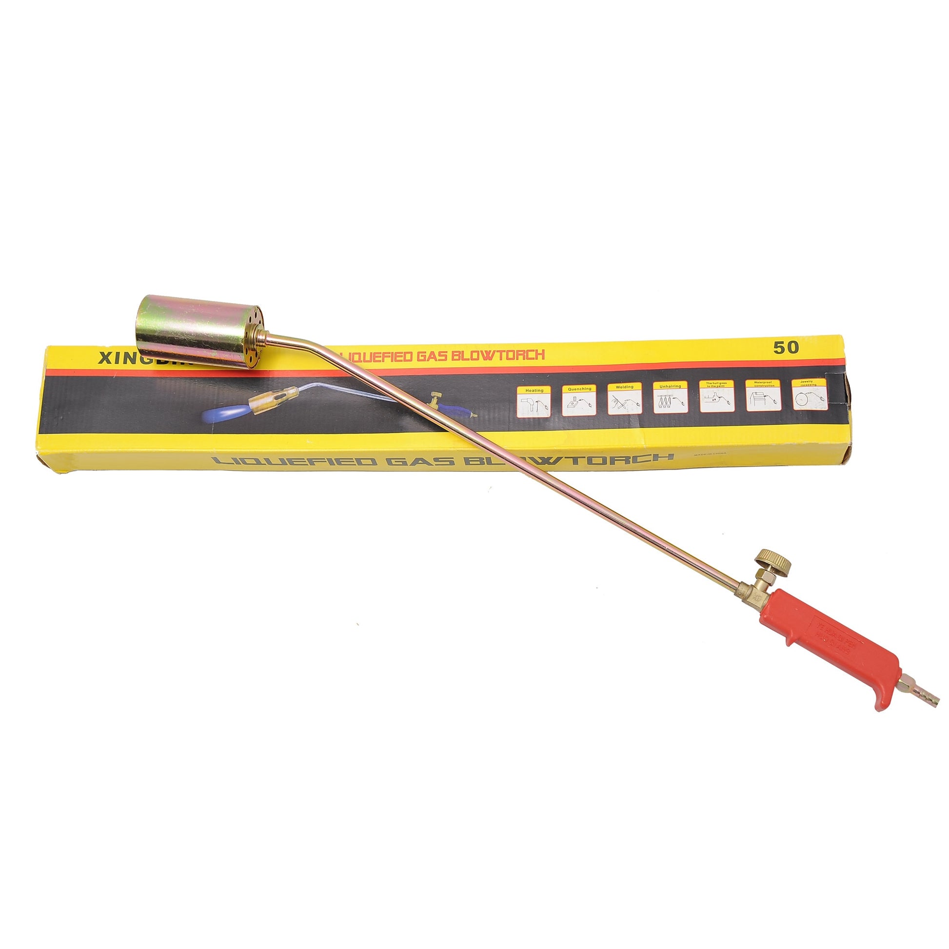 Arzator mare pentru porc pe gaz , 60 cm