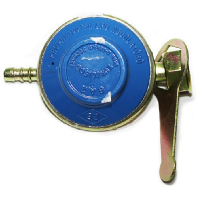 Pachet Arzator rotund exterior, pirostrie din fonta, diametru 33cm + Regulator gaz + 2m furtun